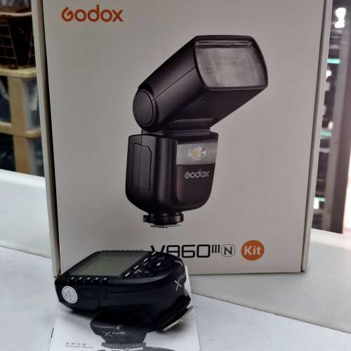 GODOX V860 III N KIT LIKE NEW FULL SET + GODOX X PRO N TTL 無線引閃 LIKE NEW