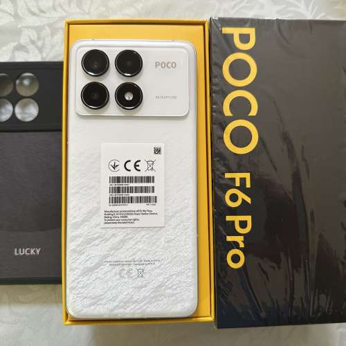 小米poco F6 pro 白色12+512 全套有保養