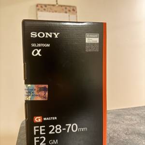 Sony 28-70MM F2 GM II