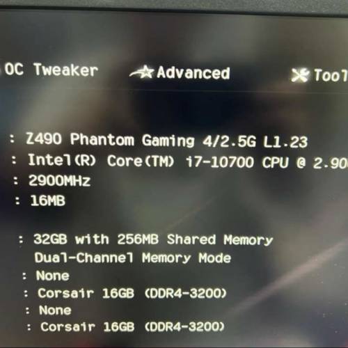 AsRock Z490 Phantom Gaming 4/2.5G motherboard 底板 intel