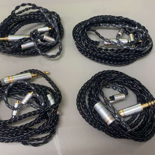 [耳機線:漆黑V2]Net AudioX美國Noble Audio聯乘之作，8股單晶銅渡銀，使用美國材料...