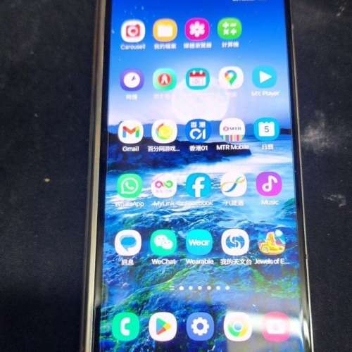 98% new samsung fold 5 12+256 冰藍色港行全套