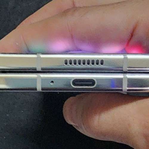 98% new samsung fold 5 12+256 冰藍色港行全套