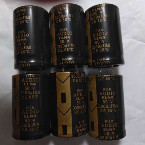 ELNA 3300u 50V 6pcs