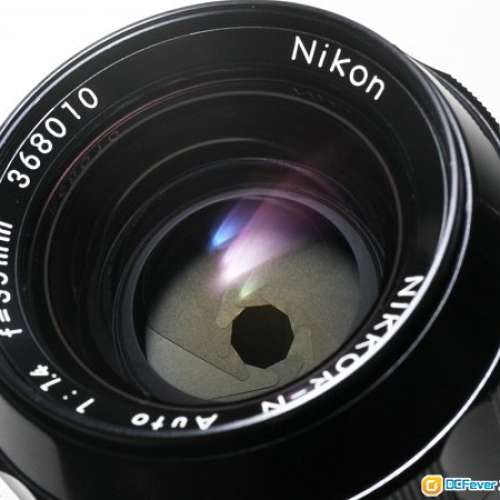 Nikon 35mm f1.4N(non-AI更換原廠AI)利，散景極靚35mm鏡皇，可測光用於GFX中幅 D5 ...