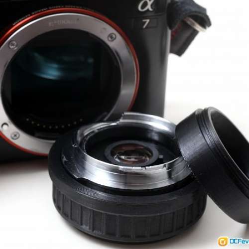 Canon 40mm f/1.9拆自一部名機 AF35ML(改A7及Leica M兩用)利，散景正，擅於處理高光...