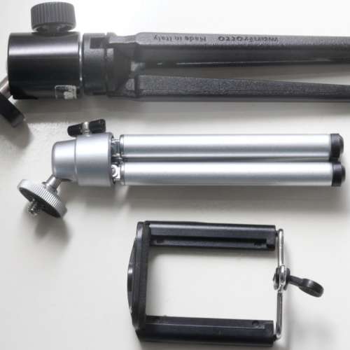 Manfrotto 709 意大利制小型腳架連 Hama Balhoofd 全金屬波頭，堅固夠力，旅行恩物