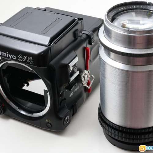 Steinheil Anostismot cassar 165mm(6吋半) f/3.5 (改645) 絕靚散景     大光圈中底...