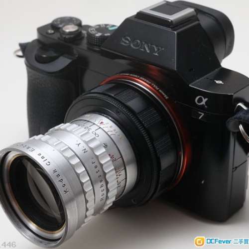 Kodak Cine Ektar 63mm f2 (全片幅三呎內微暗角）A7R3 富士 fujifilm 兩用，正宗美...