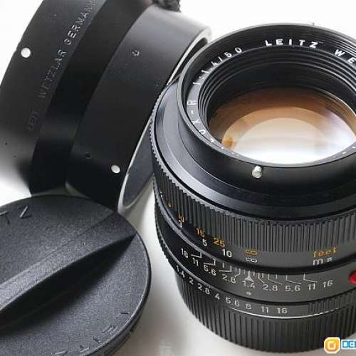 Leica R Summilux 50mm f1.4 (E48) 改Nikon 標準鏡皇者    焦外媲美Biotar    鏡身...