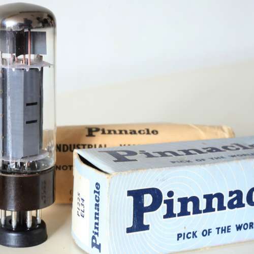 全新原盒 Pinnacle EL34 1965年Mullard 代工 (真正NOS全新品)