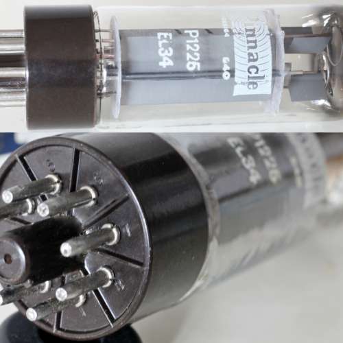 全新原盒 Pinnacle EL34 1965年Mullard 代工 (真正NOS全新品)