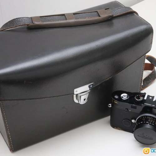 罕有 Leica Original Leather System Cas 真正M3專用外影箱(全真皮內格可取出款式)...