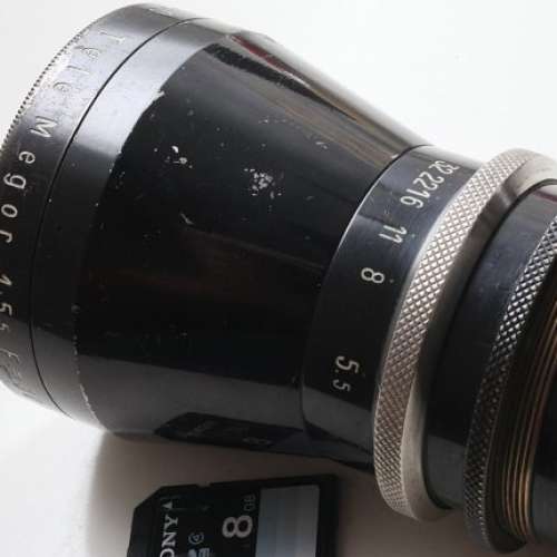 Hugo Meyer & Co Gorlitz 30cm f5.5(戰前)改Hasselblad獨有Hugo Meyer散景合Nikon...