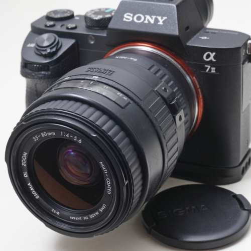 Sigma DL Zoom 35-80mm f/4-5.6(SA)合SD Quattro H 及SONY A7、Nikon Z、Canon EosR...