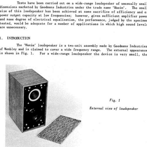 Goodmans Maxim 兩隻不同版本 Alnico磁鐵15 ohm(保証全原庄)普遍口碑都要比LS/35A更好
