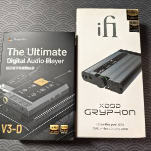 TempoTec V3-D 及 ifi xDSD Gryphon