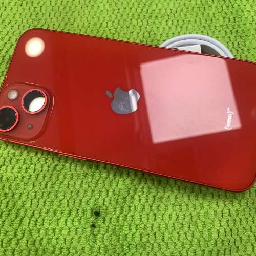 99%New iPhone 14 5G 512GB 紅色 電池效能89% 香港行貨 有配件 自用首選超值