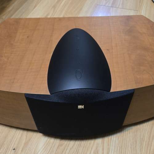 KEF Q9c 中置 桃木色 全正常，極佳保養，新淨