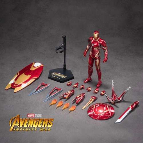 ZD Toys 中動玩具 Ironman 鐵甲奇俠 鋼鐵人 Mark L MK50 Luxury Version (Official...