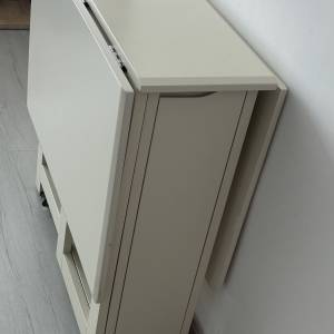 可折叠餐桶 奶白色