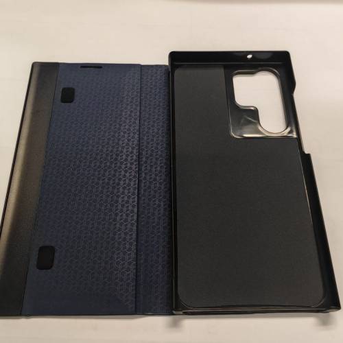 全新 Samsung S23 Ultra 藍色 翻蓋手機套