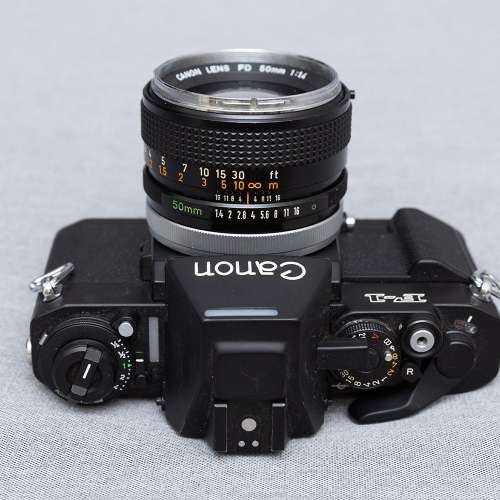 Canon New F-1 + 銀圈版FD 50/1.4