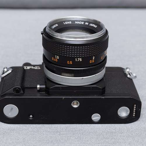 Canon New F-1 + 銀圈版FD 50/1.4