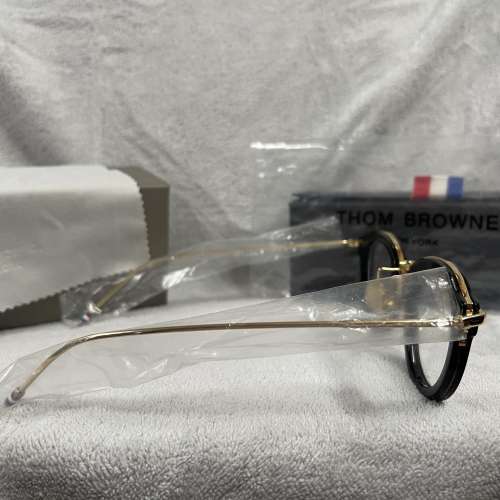 Thom Browne TB -011-T- 45mm Eyeglass Black & Gold