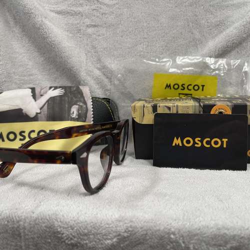 Moscot – Originals NYC Eyeglasses Lemtosm 46 – 24 – 145 Col.Tortoise