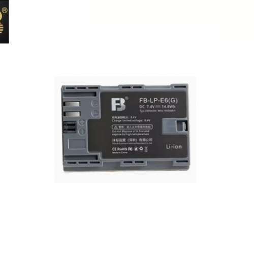 FB灃標 LP-E6 Lithium-Ion Battery Pack With Charger 代用鋰電池連充電機 (7.4V，...