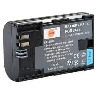 DSTE LP-E6 Info-Lithium Battery And Charger For Canon 代用鋰電池連充電機 (7.4...