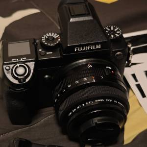 90%新 Fujifilm GFX 50s 連 GF 50mm F3.5 R LM WR 鏡頭 GFX50s GF50 f/3.5 跟兩粒原...