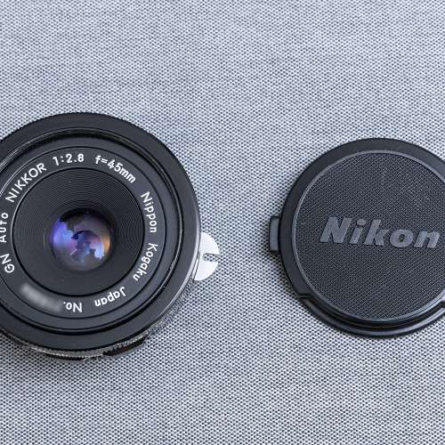 Nikon 45mm f/2.8 Nippon Kogaku GN Auto Nikkor (non-AI)