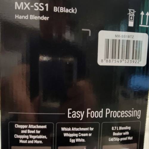 panasonic  手動攪拌機（全新未開封） MX-SS1