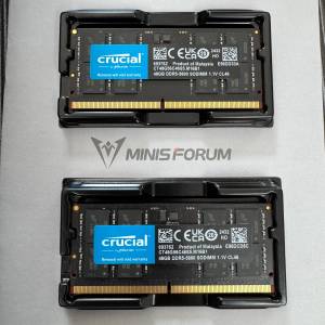 Crucial 48GB DDR5 SODIMM x2 (TOTAL 96GB)