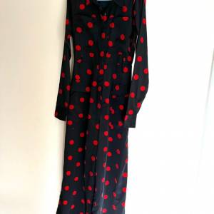 U.K. Neon Rose wide leg jumpsuit S
