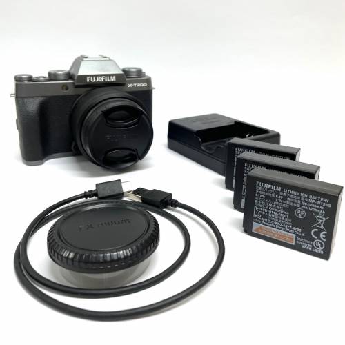Fujifilm X-T200 (暗銀 Dark Silver) 連 15-45mm OIS kit 鏡