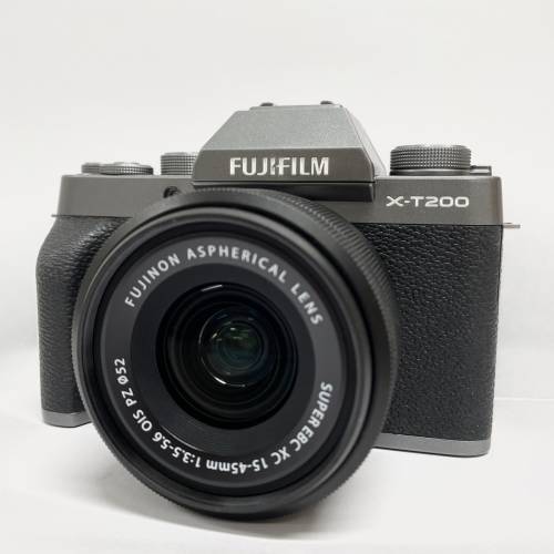 Fujifilm X-T200 (暗銀 Dark Silver) 連 15-45mm OIS kit 鏡
