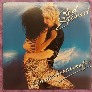 💥黑膠唱片💥 Rod Stewart - Blondes Have More Fun (1978 US)