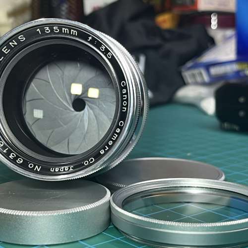 Canon 135mm f3.5 LTM Lens for L39-mount
