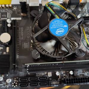 Intel core i5 7500 Gigabyte 250M D2V   主板  8G DDR4