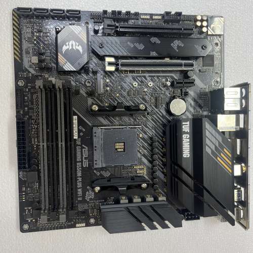電腦底板: ASUS TUP CAMING B550M-PLUS WIFI II 重炮手主板  帶Wifi