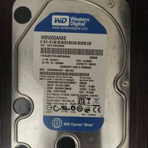WD 500GB SATA HDD 3.5-inch