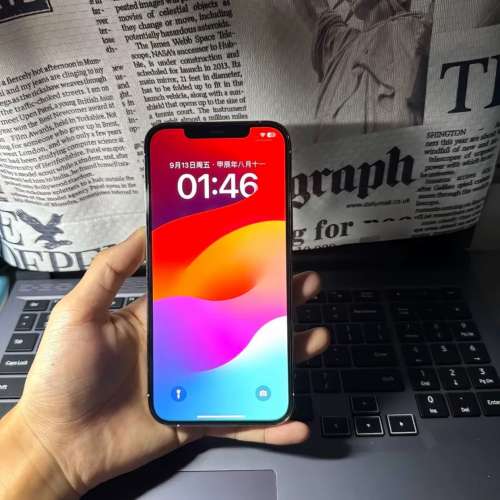 iPhone 12 Pro Max 512G～ 電池效率99 ％ ,隨機跟一個原裝保護套同埋鋼化Mon貼