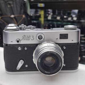 FED 3 + 52MM F2.8 L39 95% NEW