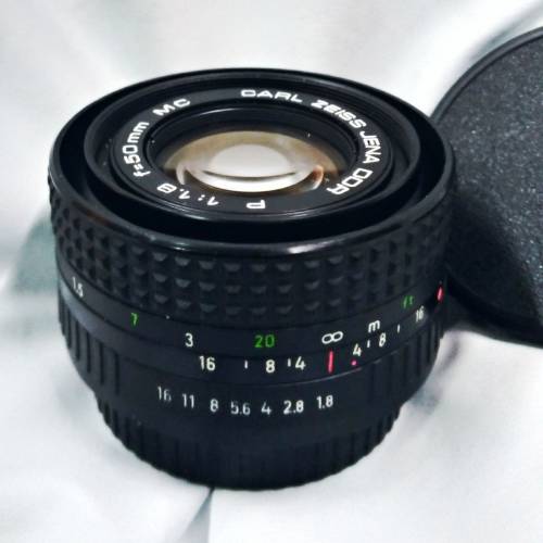 Carl Zeiss Jena DDR  P.  50mm f1.8  PB-mount/ 光學結構 等同 Pentacon 50 / 1.8