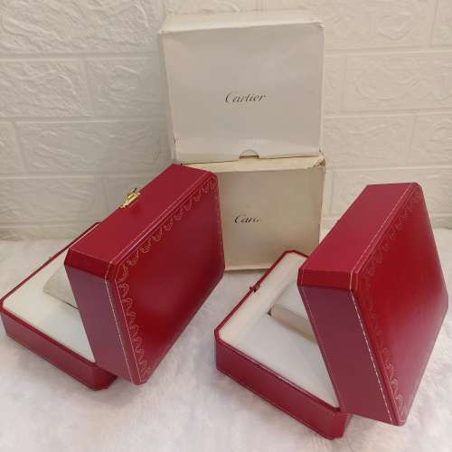 （2個/2 boxes）💰議價請移玉步⚡no bargain  ⚡Vintage卡地亞 「CARTIER 」Watch ...
