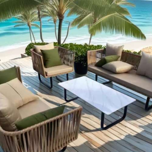🆕🍹戶外花園天台陽台休閒沙發梳化Outdoor Garden Rooftop Balcony Leisure Sofa#...