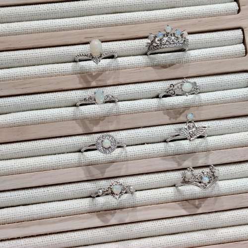 925純銀澳寶戒指 Sterling Silver Opal Ring